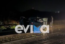 Εύβοια:-Τρεις-τραυματίες-σε-τροχαίο-με-αυτοκίνητο-που-βγήκε-εκτός-πορείας