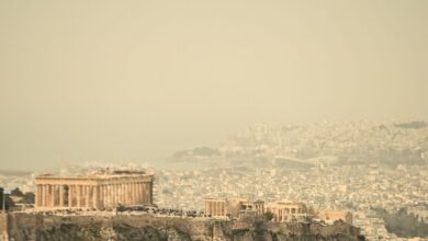 Η-αφρικανική-σκόνη-θα-«πνίξει»-την-χώρα-το-Σαββατοκύριακο-–-Οι-«κόκκινες»-περιοχές