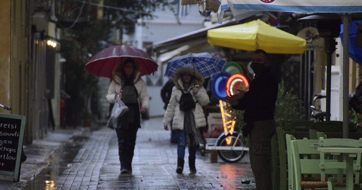 Καιρός:-Ισχυρές-βροχές-σε-5-περιοχές-μέχρι-το-βράδυ-και-άνεμοι-έως-9-μποφόρ-στο-Αιγαίο-–-Επικαιροποιήθηκε-το-έκτακτο-δελτίο