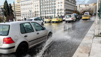 Καιρός-σήμερα:-Βροχές-και-καταιγίδες-σε-Αττική-και-Θεσσαλονίκη-–-Έντονα-φαινόμενα-στα-νησιά-και-την-Πελοπόννησο