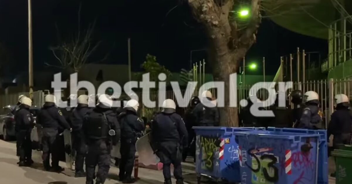 ΑΠΘ:-38-οι-συλλήψεις-μετά-την-αστυνομική-επιχείρηση-στην-Πολυτεχνική-Σχολή-–-Δείτε-βίντεο