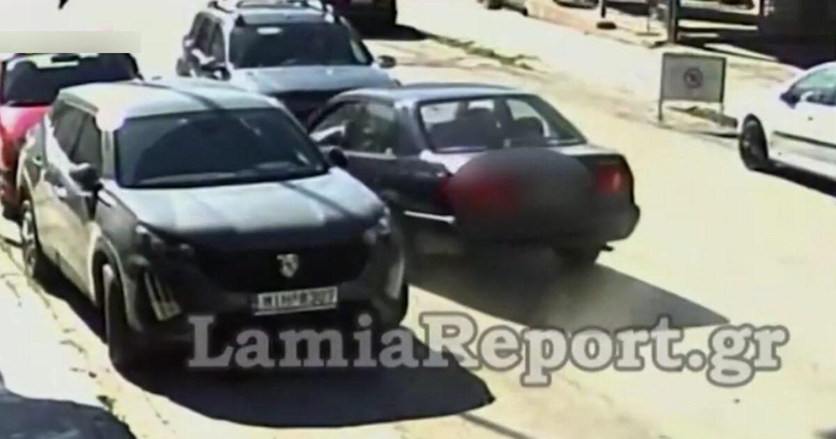 Λαμία:-Βίντεο-με-την-τρελή-πορεία-του-85χρονου-που-προκάλεσε-καραμπόλα-με-4-αυτοκίνητα