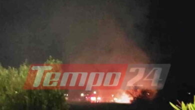 Φωτιά-στην-Αχαΐα:-Καίγεται-πτηνοτροφική-μονάδα-στα-Γερουσέικα-–-Επιχειρούν-οι-δυνάμεις-της-πυροσβεστικής