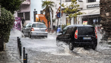 Η-κακοκαιρία-χτυπά-σήμερα-με-καταιγίδες-και-χαλάζι-Αττική,-Πελοπόννησο,-Ιόνιο-και-άλλες-4-περιοχές-–-Πορτοκαλί-προειδοποίηση