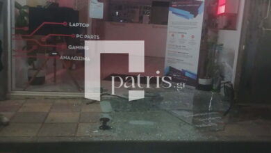 Ηράκλειο:-Κλέφτης-έσπασε-τζαμαρία-μαγαζιού,-τρόμαξε-και-του-έπεσαν-τα-κλοπιμαία