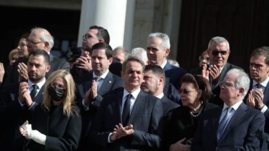 Η-Ελλάδα-αποχαιρέτησε-την-σπουδαία-Ελένη-Γλύκατζη-–-Αρβελέρ:-«Καλό-σου-ταξίδι,-αγαπημένη-μου-Ελένη»,-είπε-ο-Κυριάκος-Μητσοτάκης-στον-επικήδειο