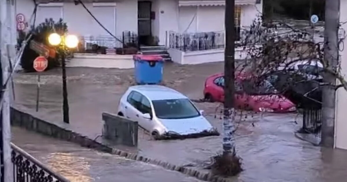 Λήμνος:-Στο-έλεος-της-κακοκαιρίας-το-νησί-–-Μεγάλες-πλημμύρες-από-τη-σφοδρή-βροχόπτωση,-ήχησε-το-112