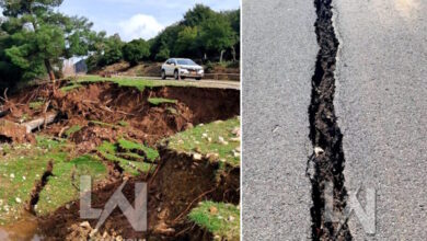 Άγραφα:-Η-κακοκαιρία-άνοιξε-δρόμο-στα-δύο-–-Κατολισθήσεις-και-ένα-βουνό-που-«κατέβηκε»-στο-χωριό