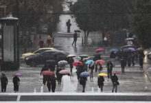 Καιρός-αύριο:-Τοπικές-βροχές-και-καταιγίδες-με-τη-θερμοκρασία-έως-τους-20-βαθμούς