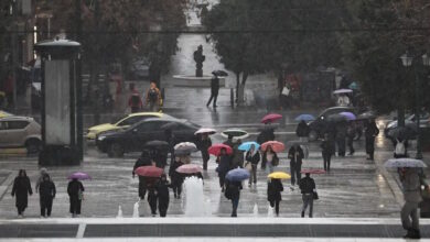 Καιρός-αύριο:-Τοπικές-βροχές-και-καταιγίδες-με-τη-θερμοκρασία-έως-τους-20-βαθμούς