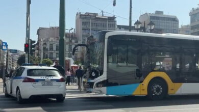 Πειραιάς:-Σοβαρός-τραυματισμός-ηλικιωμένου-που-παρασύρθηκε-από-λεωφορείο