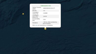 Σεισμός-4,4-Ρίχτερ-στο-Καστελλόριζο