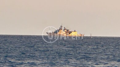 Η-φρεγάτα-«Ψαρά»-περιπολεί-ανοικτά-από-την-Κύπρο,-βίντεο-από-τη-δράση-της