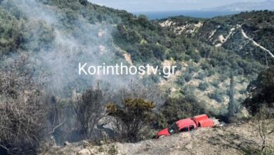 Υπό-μερικό-έλεγχο-οι-φωτιές-σε-Σούλι-Κορινθίας-και-Αιγές-Αχαΐας