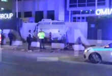 Λεωφόρος-Αθηνών:-Καραμπόλα-τριών-οχημάτων-τα-ξημερώματα-έξω-από-το-Χρηματιστήριο