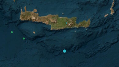 Σεισμός-4,1-Ρίχτερ-ανοιχτά-της-Κρήτης-κοντά-στη-Χρυσή-Λασιθίου