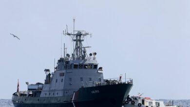 Σκάφος-της-frontex-βούλιαξε-στο-Καστελόριζο:-Τέσσερις-τραυματίες,-ανάμεσά-τους-η-πρέσβης-της-Εσθονίας