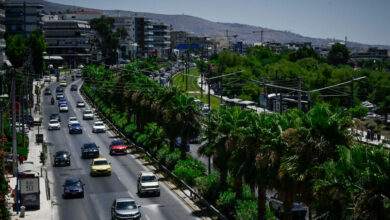 Καθυστερήσεις-στη-λεωφόρο-Ποσειδώνος-στο-ρεύμα-προς-Γλυφάδα-μετά-από-τροχαίο