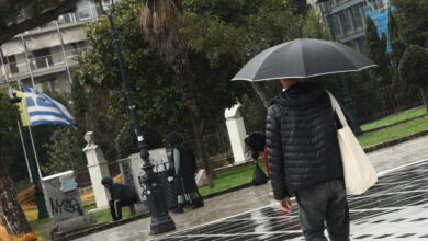 Καιρός-αύριο:-Τοπικές-βροχές-με-6-μποφόρ-και-λίγα-χιόνια-στα-ορεινά,-η-θερμοκρασία-έως-τους-17-βαθμούς