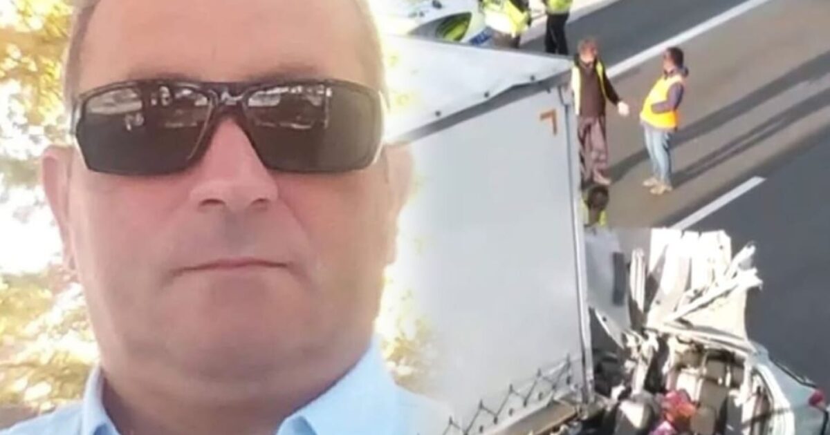 Εγνατία-Οδός:-«Το-αυτοκίνητο-έπεσε-πάνω-στον-Αλέκο-με-150-χιλιόμετρα-και-τον-πέταξε,-πάει-ο-άνθρωπος»-λέει-συνάδελφος-του-54χρονου-για-το-τροχαίο