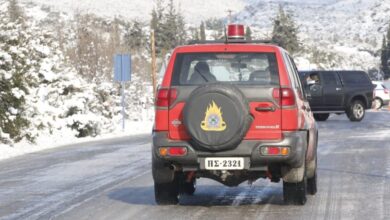 Ρέθυμνο:-Επιχείρηση-απεγκλωβισμού-τριών-ατόμων-που-κόλλησαν-στον-χιονισμένο-Ψηλορείτη