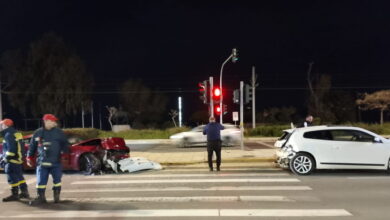 Λεωφόρος-Ποσειδώνος:-Ένας-νεκρός-και-δύο-τραυματίες-μετά-από-καραμπόλα-πέντε-αυτοκινήτων