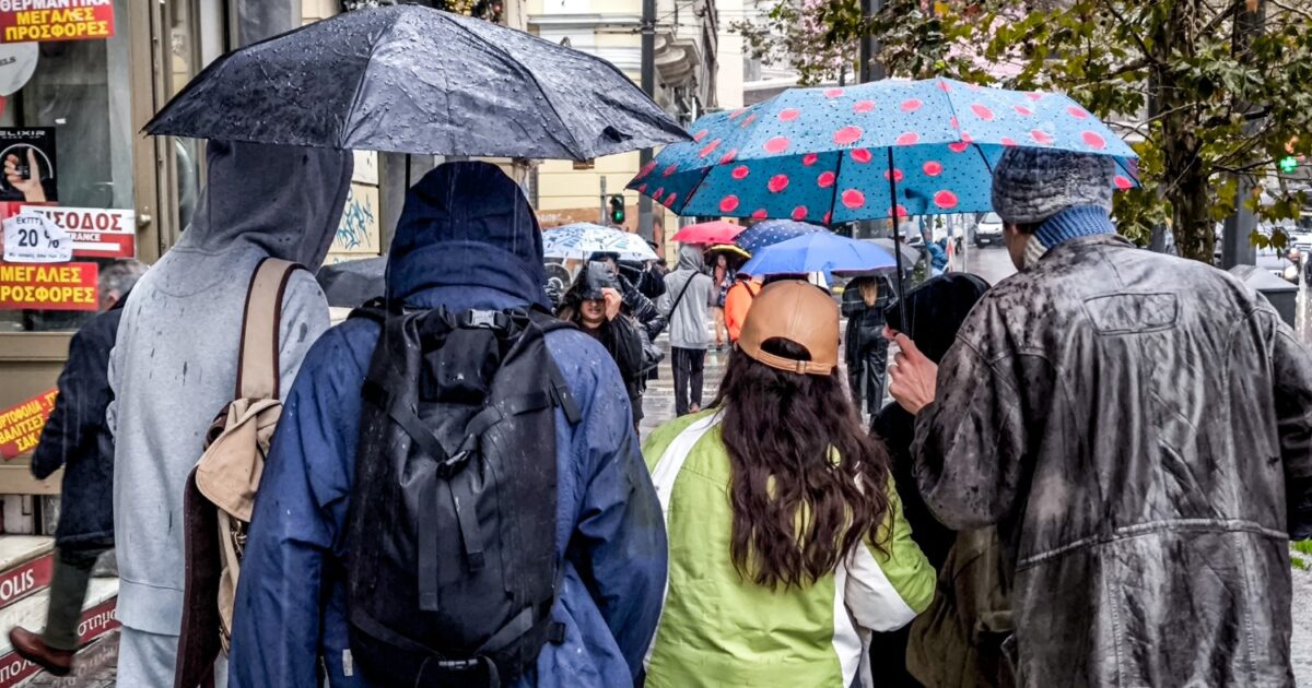Καιρός-αύριο:-Ισχυρές-βροχές,-καταιγίδες-και-άνεμοι-8-μποφόρ