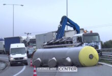 Καβάλα:-Ανατροπή-βυτιοφόρου-στην-Εγνατία-στο-ύψος-του-Παληού-–-Άνοιξε-ο-δρόμος-έπειτα-από-επιχείρηση-απομάκρυνσης