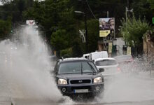 Καιρός-αύριο:-Ισχυρές-βροχές-και-χαλάζι-σε-όλη-την-χώρα-–-Θυελλώδεις-άνεμοι-έως-8-μποφόρ-σε-Αιγαίο-και-Κρήτη