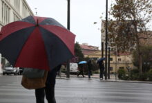 Καιρός-σήμερα:-Βροχές-σε-Αθήνα-και-Θεσσαλονίκη