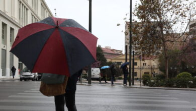 Καιρός-σήμερα:-Βροχές-σε-Αθήνα-και-Θεσσαλονίκη